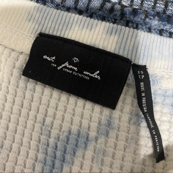 NWOT Urban Outfitters | Blue Tie Dye Crewneck - Picture 3 of 3